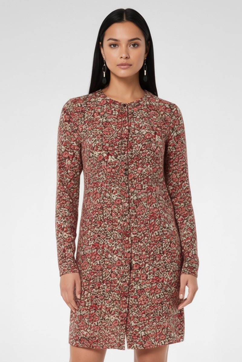 Harmont & Blaine Women Allover Print Shirt Dress, Multicolor - Image 4